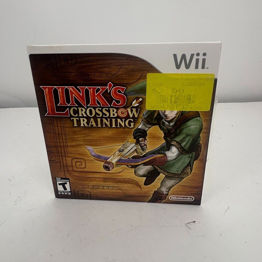 Link's Crossbow Training Wii (Nintendo Wii, 2007) Complete W/ Manual